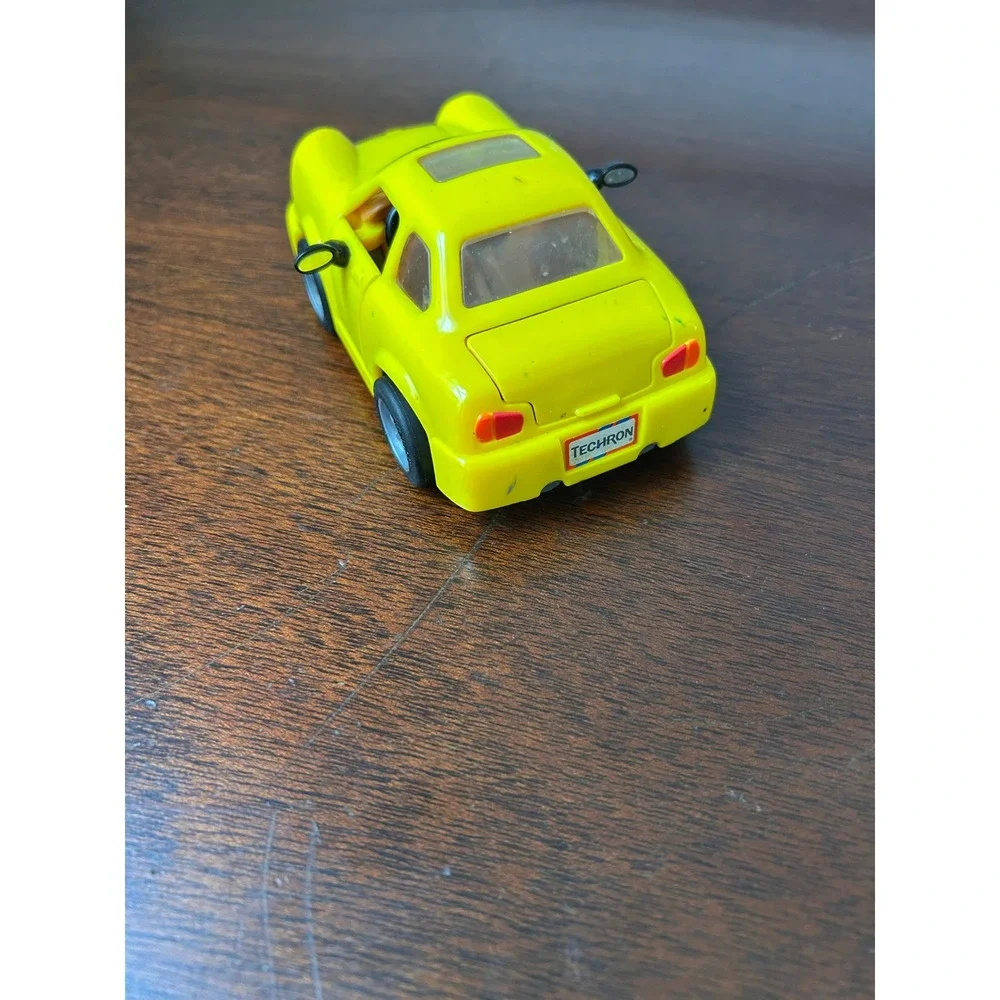 Chevron Cars Tina Turbo No 12 Yellow Collectible Toy Car Techron 1998